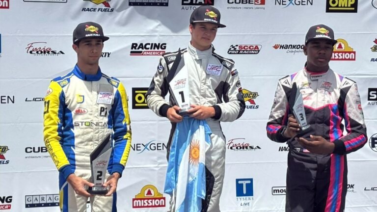 Lázaro Bainotti festejó en Estados Unidos; podios uruguayos y colombianos por el mundo -El Radar News